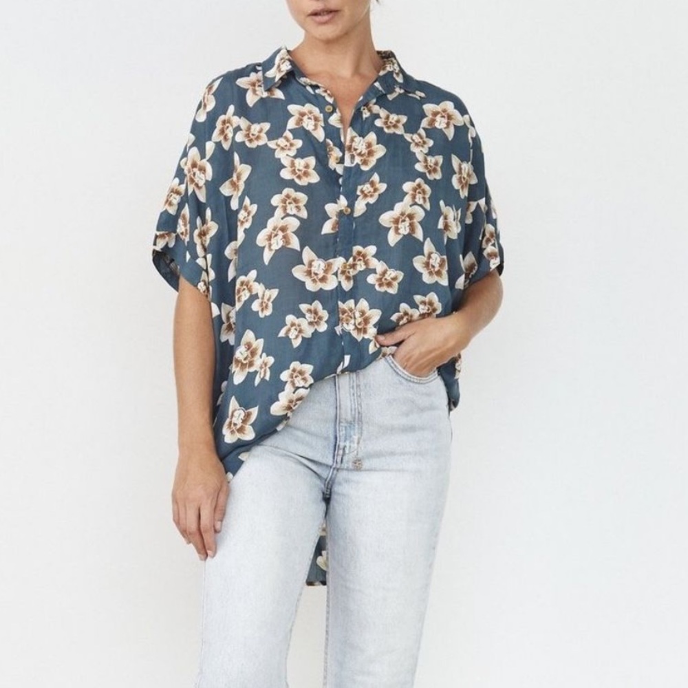 Acacia Mombasa Tencil Top in Tropic- Like New